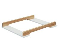 JURABABY - Plan à langer universel 50 cm KIRA en bois pour commode bébé - Hêtre brut