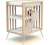 JURABABY - Table à langer 2 étagères en bois ONLY Acier