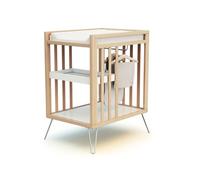 JURABABY - Table à langer 2 étagères ONLY en bois 76 x 56 x 94 cm Gris - Taille unique