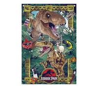 Jurassic Park Bannière murale décorative avec œillets
