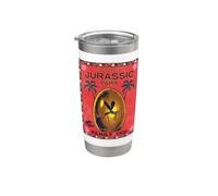 Jurassic Park Family Trip Welcome To Jurassic Park Gobelet isotherme en acier inoxydable double paroi