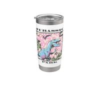 Jurassic Park retro Isla Nublar Tour Gobelet isotherme en acier inoxydable double paroi