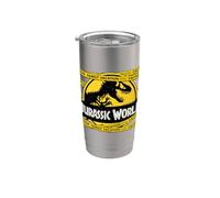 Jurassic World Caution Family Vacation Isla Nublar Gobelet isotherme en acier inoxydable double paroi