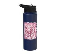 Jurassic World Dilophosaurus Beautiful but Deadly Stainless Steel Insulated Water Bottle