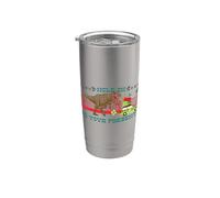 Jurassic World Hold on to Your Presents T-Rex Gobelet isotherme en acier inoxydable double paroi