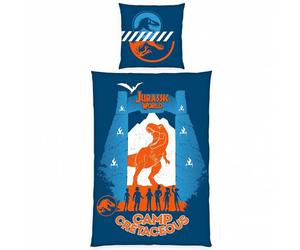 Jurassic World Parure de lit Ensemble 135 x 200 cm + 80 x 80 cm 4418419050521 Taille:taille unique