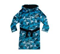 Jurassic World Robe De Chambre Peignoir De Bain Enfant | Dinosaure Peignoirs Garçon Bleu 5-6 ans