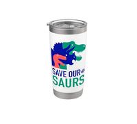 Jurassic World Save Our Saurs Gobelet isotherme en acier inoxydable double paroi