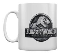 Jurassic World Tasse Fallen Kingdom Logo Blanc