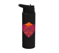Jurassic World Velociraptor Red Hot Valentine Stainless Steel Insulated Water Bottle