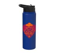 Jurassic World Velociraptor Red Hot Valentine Stainless Steel Insulated Water Bottle