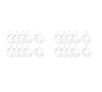 Jushenpoer 40Pcs 3 Pouces Sublimation Wind Spinner Blanks 3D Wind Spinners Hanging Wind Spinners pour la Décoration de Jardin Intérieur Extérieur