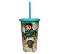 Just Funky Demon Slayer Characters 16oz Carnival Cup with Straw Verre à boire