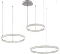 Just Light Lilluti lampe suspendue 2x26 W acier 15156-55