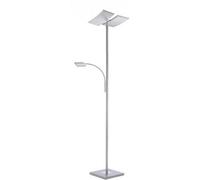Just Light Ruben lampadaire 3x3 W acier 11725-55
