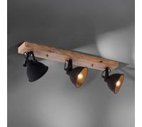 Just Light Samia Applique murale/Plafonnier E14, 3 sources lumineuses, 11983-18,