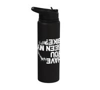 Just one more trail funny vtt bike cycling mountain bike Stainless Steel Insulated Water Bottle