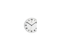 Justaminute 00875B Horloge murale et de table Horloge à quartz Cercle Blanc