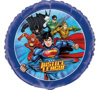 Justice League Alumium-Ballons 4 Stück 45cm