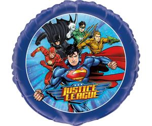 Justice League Alumium-Ballons 4 Stück 45cm