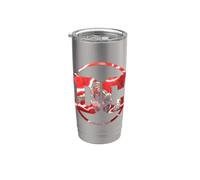 Justice League Cyborg DC Comics Logo Gobelet isotherme en acier inoxydable double paroi
