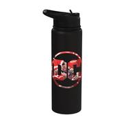 Justice League Cyborg DC Comics Logo Stainless Steel Insulated Water Bottle