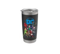 Justice League DC Comics Villian Logo Gobelet isotherme en acier inoxydable double paroi