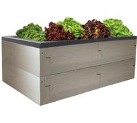 Juwel Pflanzkasten Timber Hochbeet mit wasserdichter Pflanzwanne, 130x60x40 cm