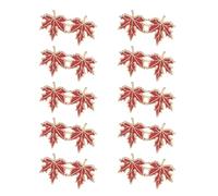 JUYAXIN Lot de 10 paires de boutons amovibles pour jeans