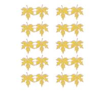 JUYAXIN Lot de 10 paires de boutons amovibles pour jeans