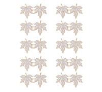 JUYAXIN Lot de 10 paires de boutons amovibles pour jeans