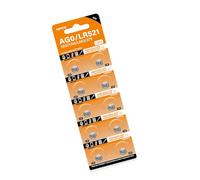 JUYAXIN Lot de 10 piles bouton AG0 1,55 V SR521SW LR521 SR521 SR521 AG521 S521E 521A pour montre
