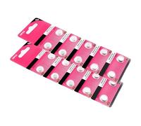 JUYAXIN Lot de 20/10 piles bouton AG4 LR626 377A pour montre - Fiabilité - 1,5 V - Pour petits appareils électroniques