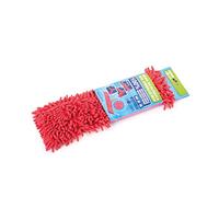 Juypal de Rechange en Microfibre Chenille Balai à Franges, Rouge, Lot de 72