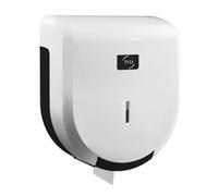 JVD Distributeur de Papier Hygiénique Cleanline Jumbo 200 Blanc - Blanc - Dimensions 27.5H x 24.5L x 12P