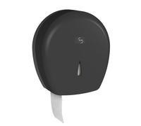 JVD Distributeur de Papier Hygiénique Yaliss Jumbo 400 Noir Mat