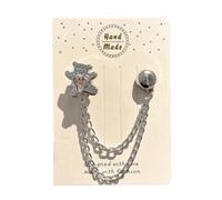 Jvjggag Épingles à Vêtements Magnétiques, Accessoires de Sans Aiguille, Pince à vêtements, serre-jean et épingle à chemise, pour femmes et copines, manches, écharpes, chemises, chemisiers, robes,