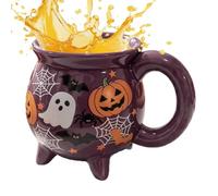 Jvjggag Mug chaudron de sorcière en céramique 360 ml