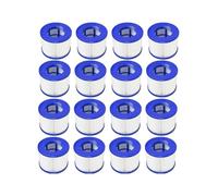 JWEINENL Filtres De Piscine À Cartouche, Compatibles avec Clever Spa,8106, Compatibles avec Cozy Spa,Aqua,B Cool 2,Be, Filtre De Baignoire De Piscine(16PCS)