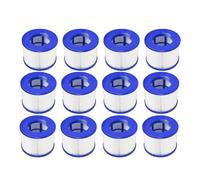 JWEINENL Filtres De Piscine À Cartouche, Compatibles avec Clever Spa,8106, Compatibles avec Cozy Spa,Aqua,B Cool 2,Be, Filtre De Baignoire De Piscine(12pcs)