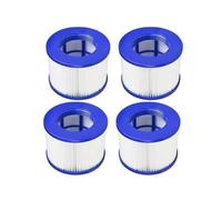 JWEINENL Filtres De Piscine À Cartouche, Compatibles avec Clever Spa,8106, Compatibles avec Cozy Spa,Aqua,B Cool 2,Be, Filtre De Baignoire De Piscine(4pcs)