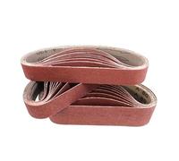 JWOO 10 pièces 580x30mm Bandes abrasives Ponceuse Abrasive Accessoire meuleuse polisseuse Outil électrique Accessoire Bois métal Doux Polissage (Size : 100#)