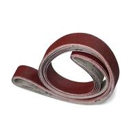 JWOO 5 pièces 1800x50mm Bandes abrasives grossières à Fines Accessoires de meuleuse à Bande for Ponceuse Outils rotatifs électriques (Size : 150)