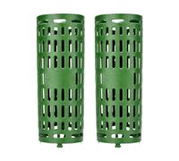 JWQFBC 2 Pièces Protecteur de Tronc d'arbre Garde d'arbre Grille Anti-Rongeur Barrière de Verger Protège-Plant Emboîtable sans Outil Adapté pour L'Extérieur, Vert