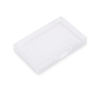 JWQFBC Boîte Rangement PP Transparente | Conception réutilisable, Organisateur Transparent, Rangement Cartes, Pr collectionneurs