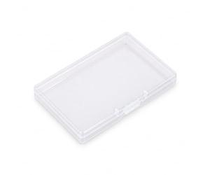 JWQFBC Boîte Rangement PP Transparente | Conception réutilisable, Organisateur Transparent, Rangement Cartes, Pr collectionneurs