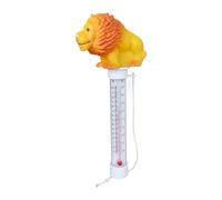 JWQFBC Bouée Gonflable en Forme d'animal de Dessin Animé, étanche, Portable, avec Affichage Analogique pour Bassins, Lion
