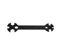 JWQFBC ourche En Aluminium Réglable, Outil Multifonctionnel Portable, Idéal pour Le Modélisme RC, L'atelier et L'usage Personnel, Noir