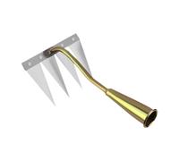 JWQFBC Désherbeur Manuel Extracteur de Mauvaises Herbes Outil Détachable pour Le Jardin Griffe Solide Acier Manganèse Adapté Aux Travaux de Désherbage, 4 Dents