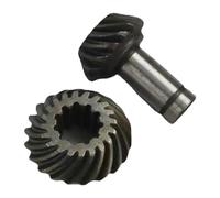 JWQFBC Engrenage Tondeuse Accessoire d'entretien Machine à Herbe Tête de Coupe Pièce en Acier Montage Pratique pour Jardinage Réparation Pelouse Maison, Style C
